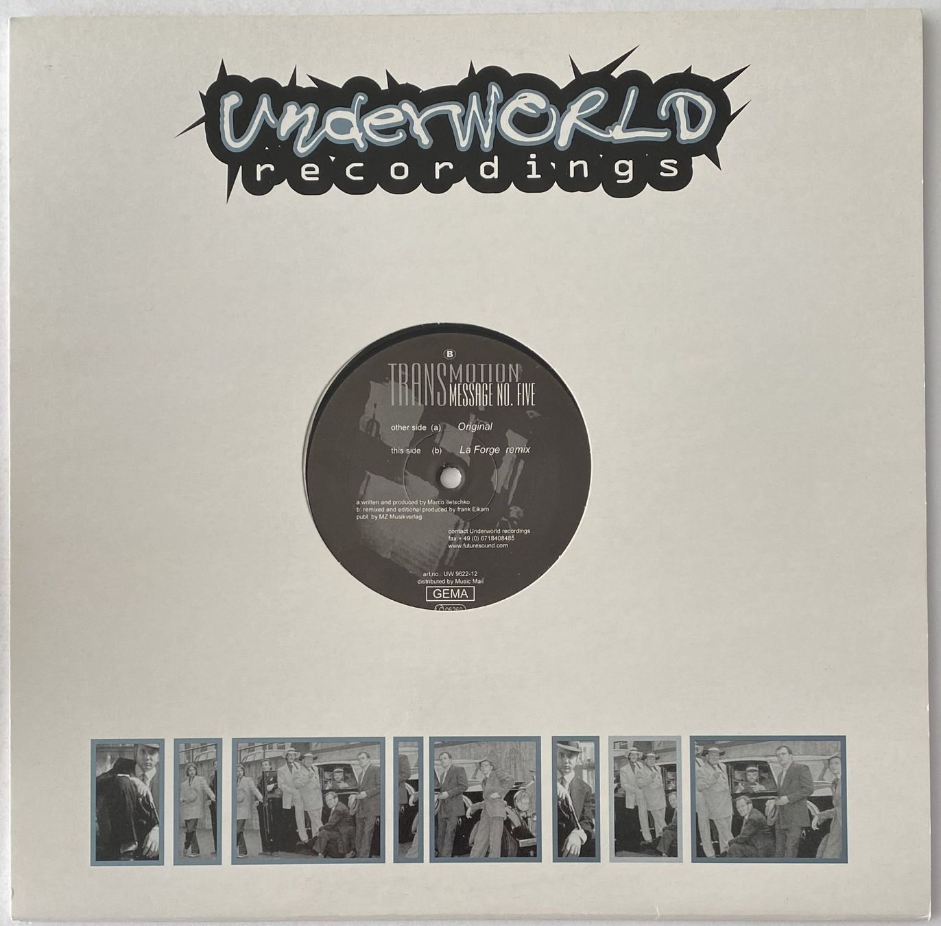 Dischi in vinile: Transmotion, Message No. Five (Trance, Prog. Trance) – Usato da Flums venduto da Empe1