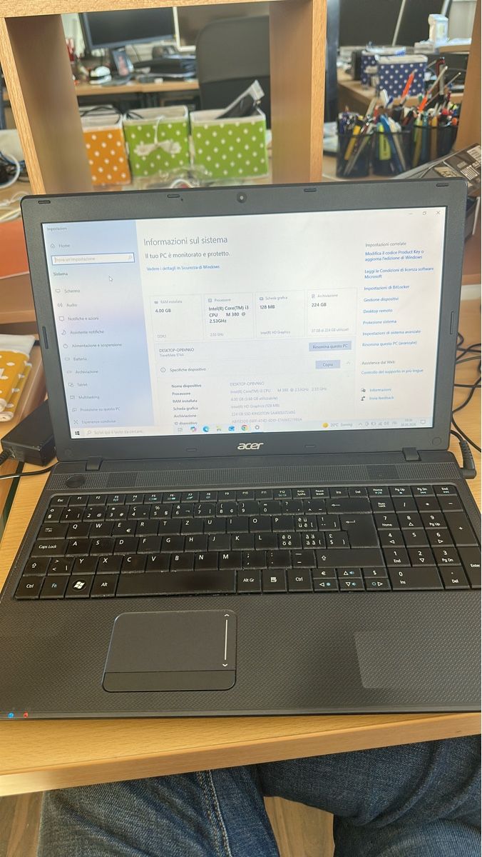 Acer Notebooks: Acer PC portatile usato – Gebraucht aus Rancate von Mixer0