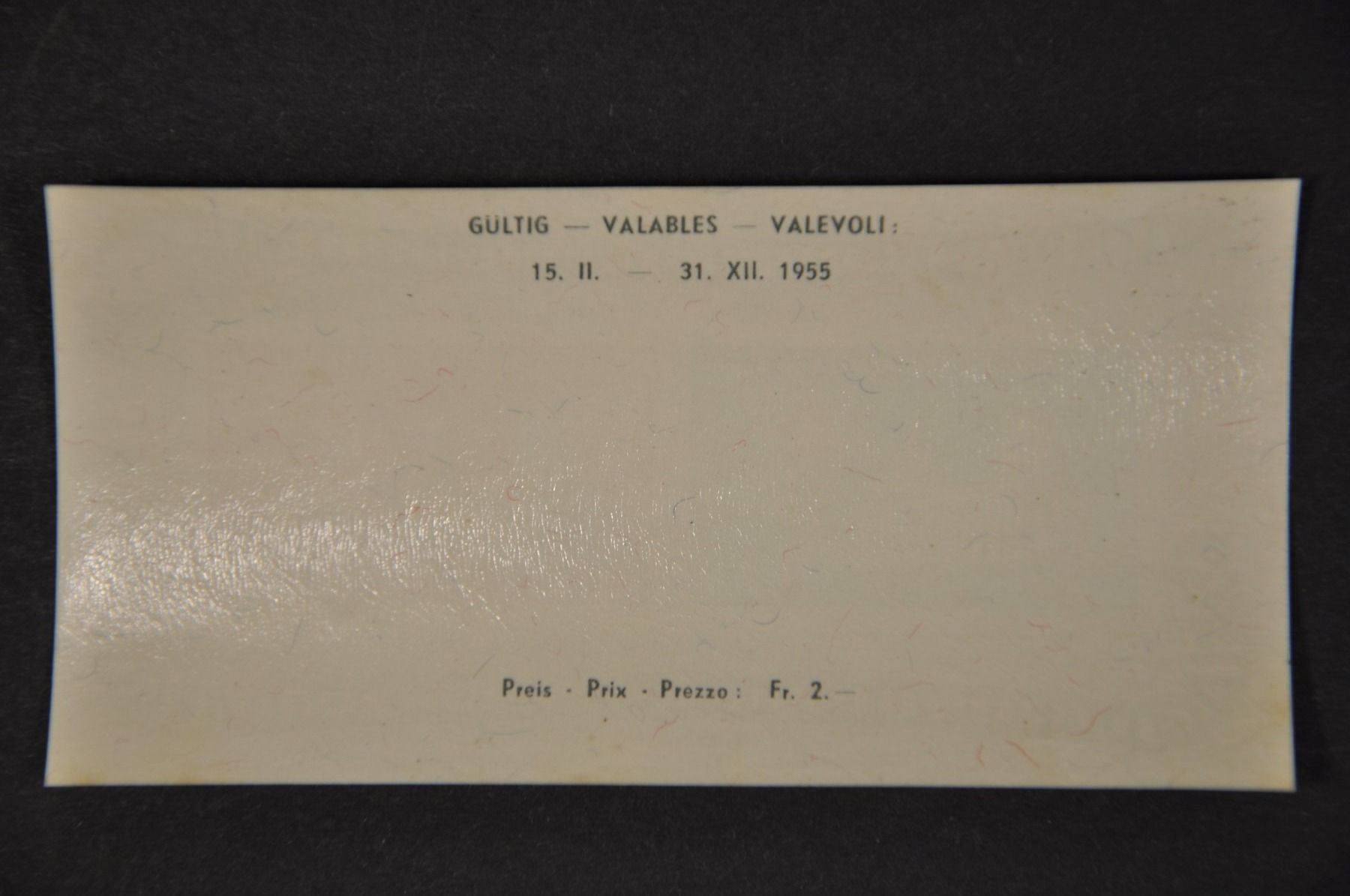 Tutti i francobolli: 1955 W35 postfrisch ohne Falz – Nuovo (secondo la descrizione) da Wolfhalden venduto da Zinauktion 1
