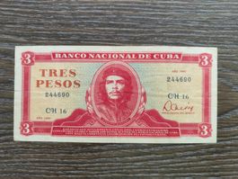 Kuba 3 Pesos 1983 / Che Guevara !!!!!!