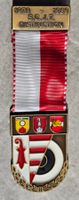Belle médaille de tir FRANCHES-MONTAGNES 1979-1989