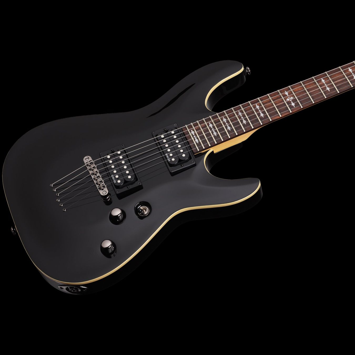 Schecter Instruments de musique: Schecter "Omen 6" - Black Gloss - neuwertiger Zustand !! – Neuf (Voir description) à Rümlang par Platin-Cooper 1