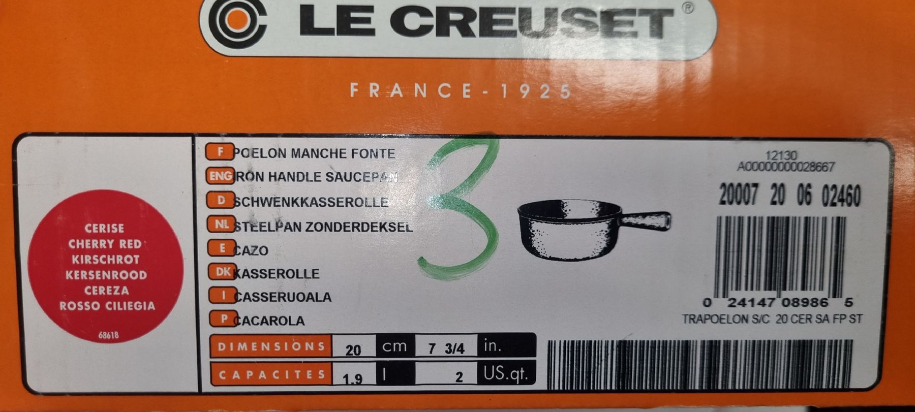 Le Creuset Pentole: Le Creuset Fondue Caquelon – Usato da Nottwil venduto da ClanNature 5