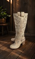 Sommer Lederstiefel wie NEU