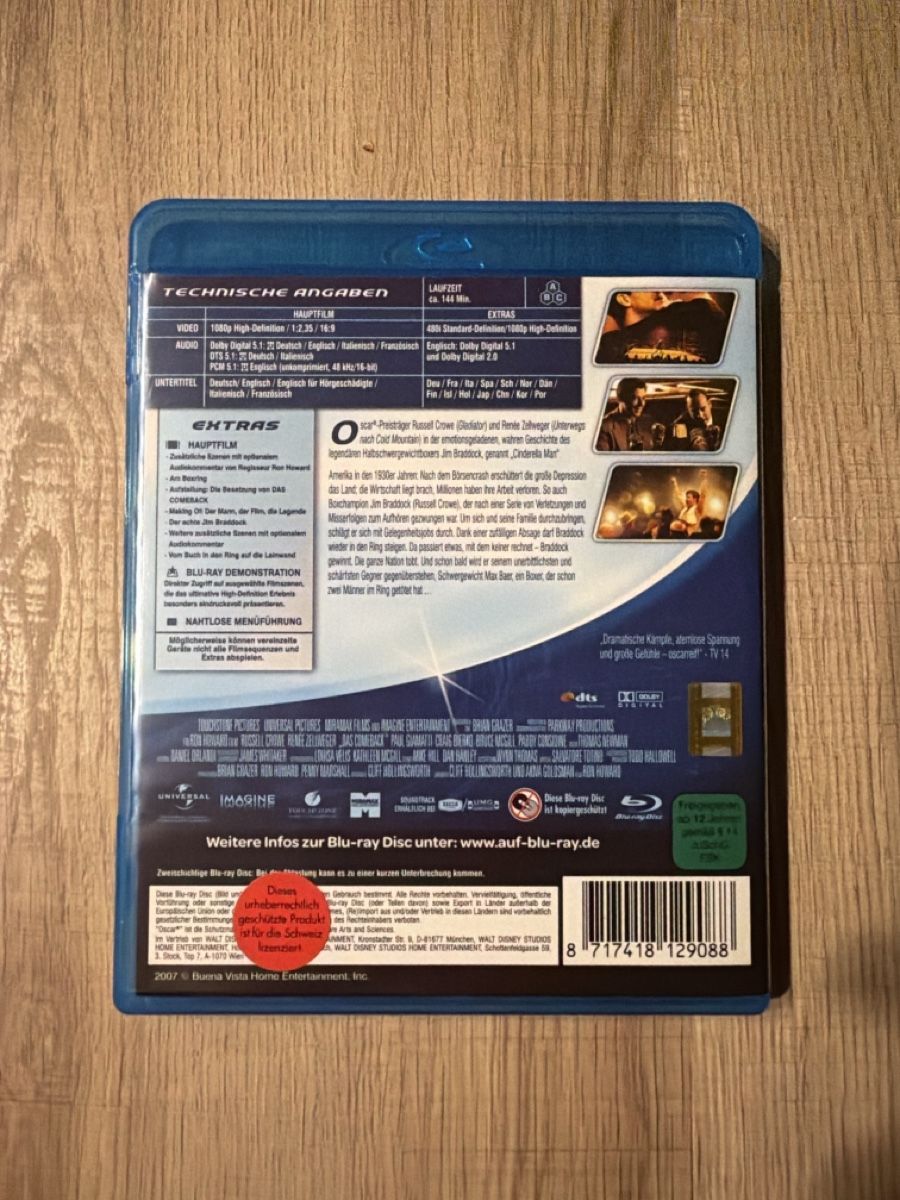 Tutti i DVDs: Das Comeback (2005,selten) BluRay – Usato da Hagendorn venduto da masterchieff 1