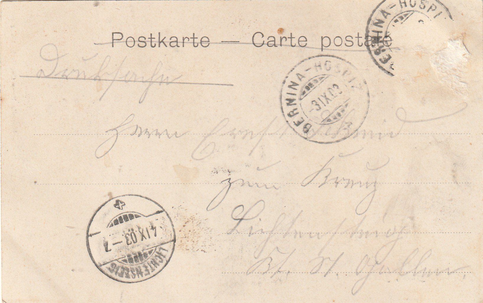 Cartes postales: AK  Albula - Bahn , Bevers Bahnhof 1903 – D'occasion à Rupperswil par Ema10 1