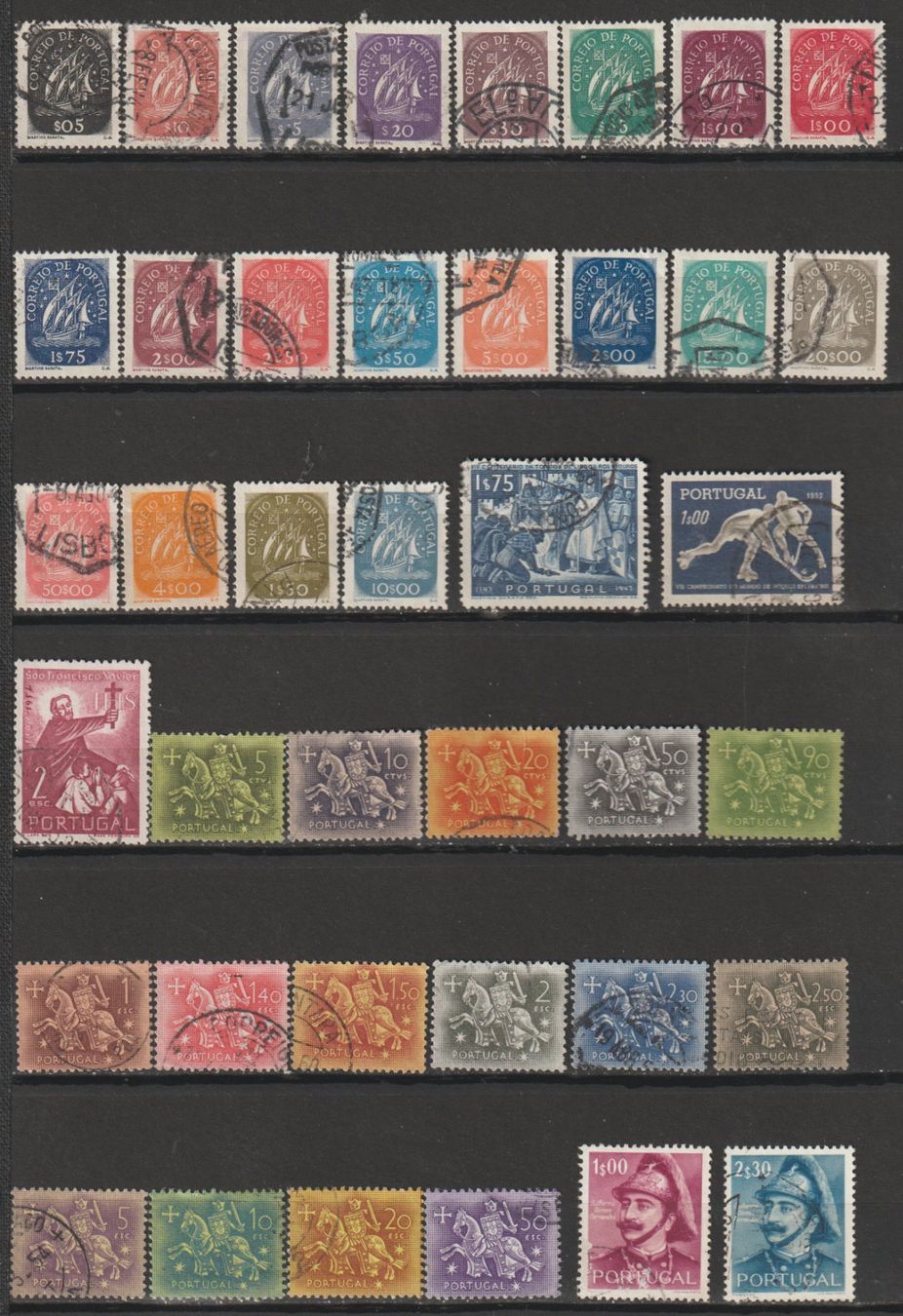 Tutti i francobolli: Portugal lot complet – Usato da Crans-Montana venduto da kira56 1
