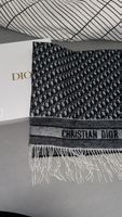 Christian Dior Schal, Dunkelblau