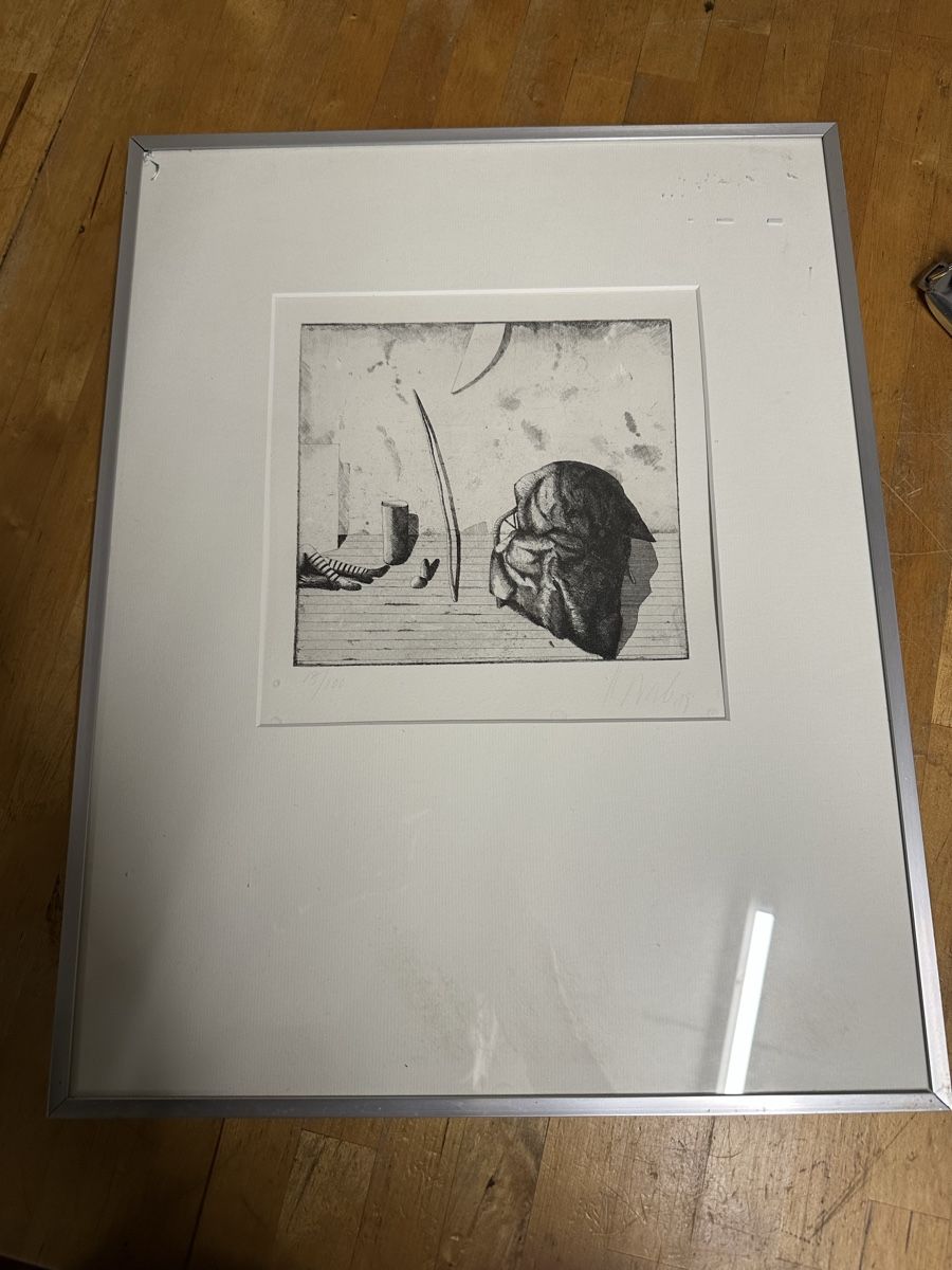 Grafica & Litografie: Lithographie A . Oswald numérotée 2/15 – Usato da Bellevue venduto da bordeaux075cl 2