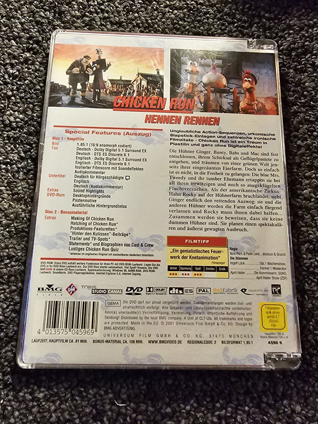 Tutti i DVDs: Chicken Run (20416) – Usato da Ruswil venduto da jan_bxl5 1