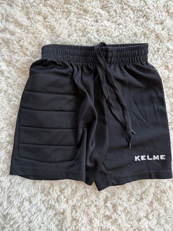 KELME Fussball-Goaliehose kurz mit Polster Gr. 128