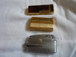 3 stk 70er Vintage Feuerzeuge Ronson Kawee Zenith