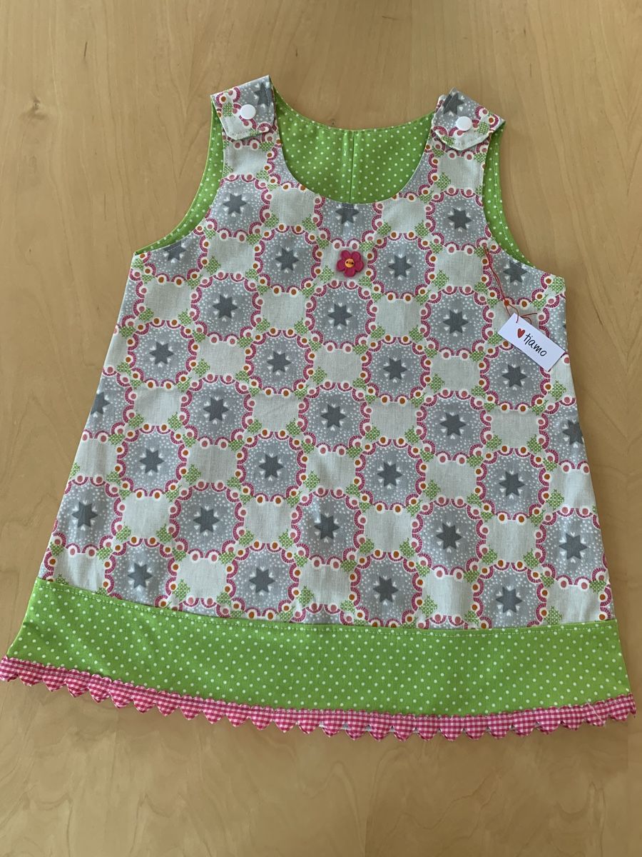 Kleider & Röcke: Süsses Mädchenkleid, Gr. 92/98, EINZELSTÜCK/Handarbeit – Neu und originalverpackt aus Galgenen von Waldliesel