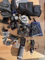 Nikon D800 Komplett-Set mit Blitz, Licht und Zubehör