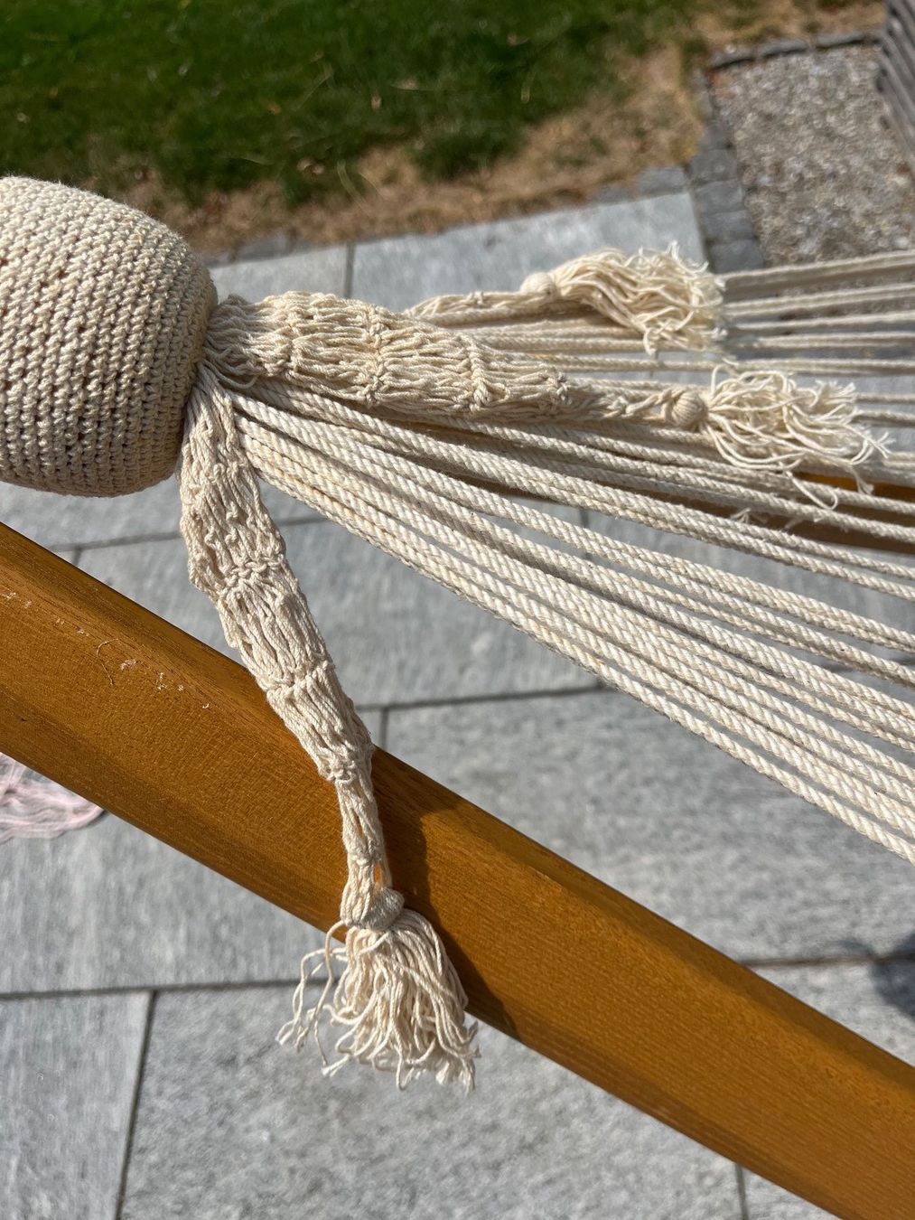 Hängematten: Hängematte Vintage, Handgeknüpft – Gebraucht aus Schindellegi von Zurpan 4