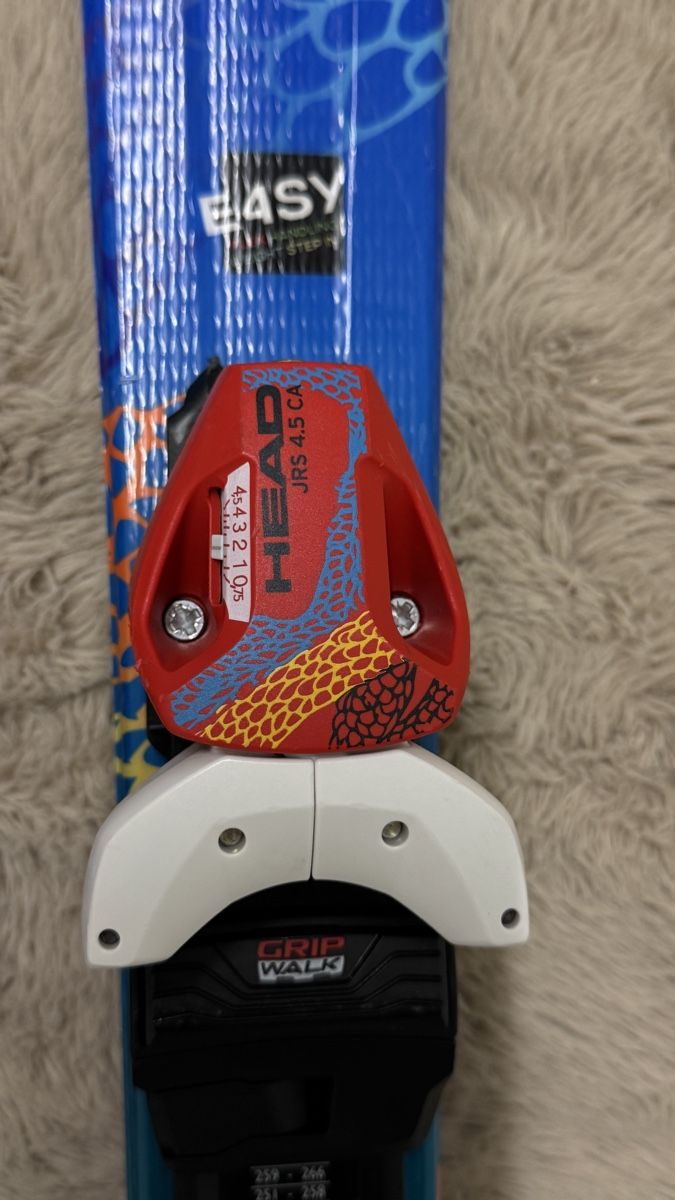 Head Sci: Kinderski Head Monster Easy 117cm mit Bindung  – Usato da Dietlikon venduto da Ajan.001 2