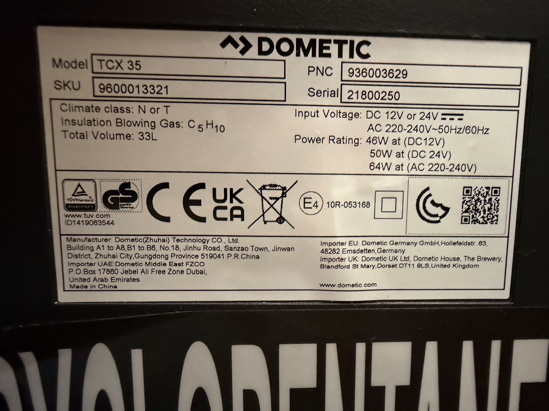 Dometic Frigoriferi & Refrigeratori: Dometic TropiCool Kühlbox grau schwarz – Nuovo (secondo la descrizione) da Grenchen venduto da Samo7275 3