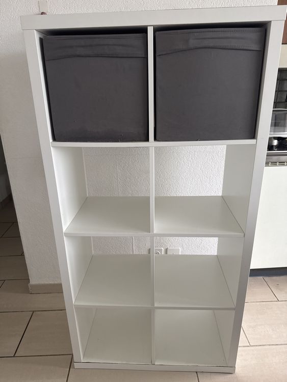 White Ikea Kallax Shelving Unit 2x4 (Gebraucht) in Bern für CHF 20 ...
