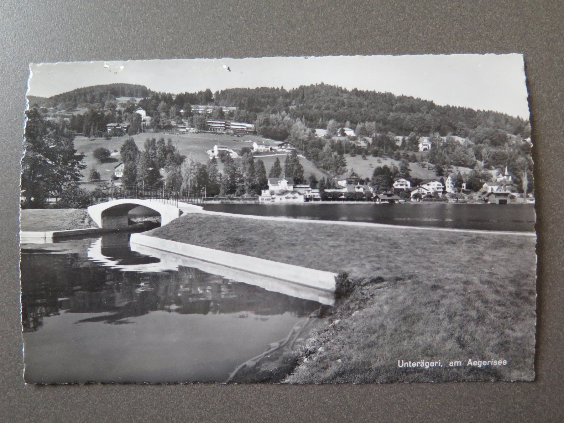 Cartoline postali: UNTERÄGERI - AM AEGERISEE – Usato da Wittenbach venduto da lipasal