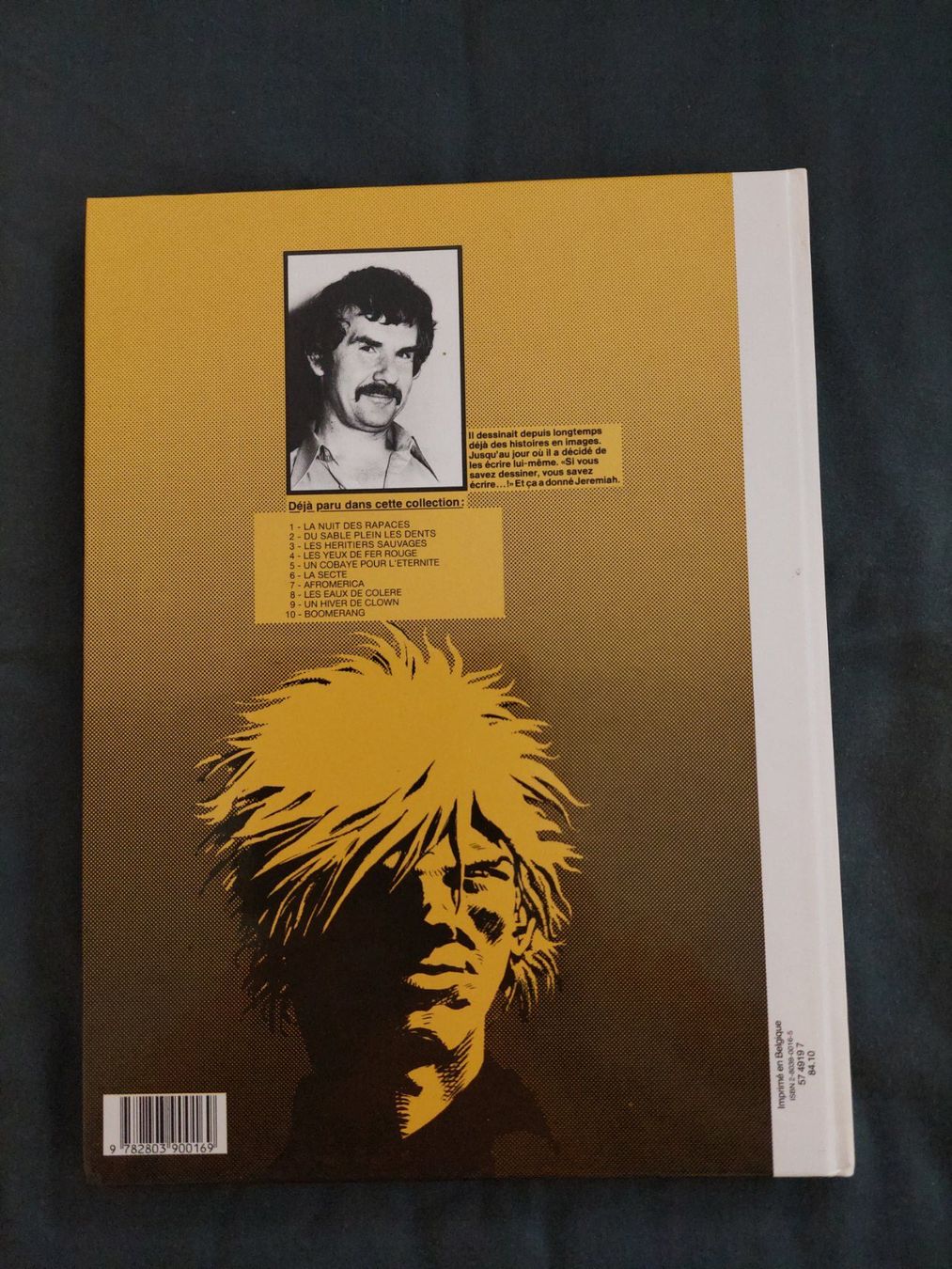 Fumetti: Jeremiah T.10 Boomerang EO 1984 BE+ – Usato da Genève venduto da Blu_BD 1