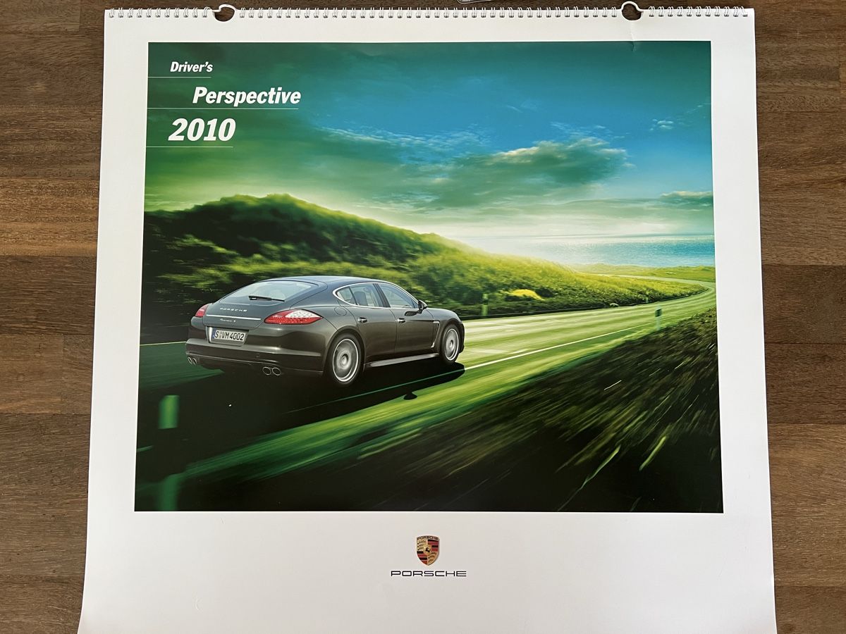 Porsche Calendari: 4 x Porsche Kalender 2000 2002 2005 2010 – Usato da Weesen venduto da Elmax1 5