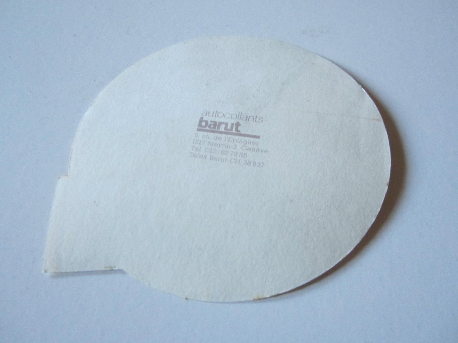 Sticker: Autocollant – Nuovo (secondo la descrizione) da Tramelan venduto da Tors 1