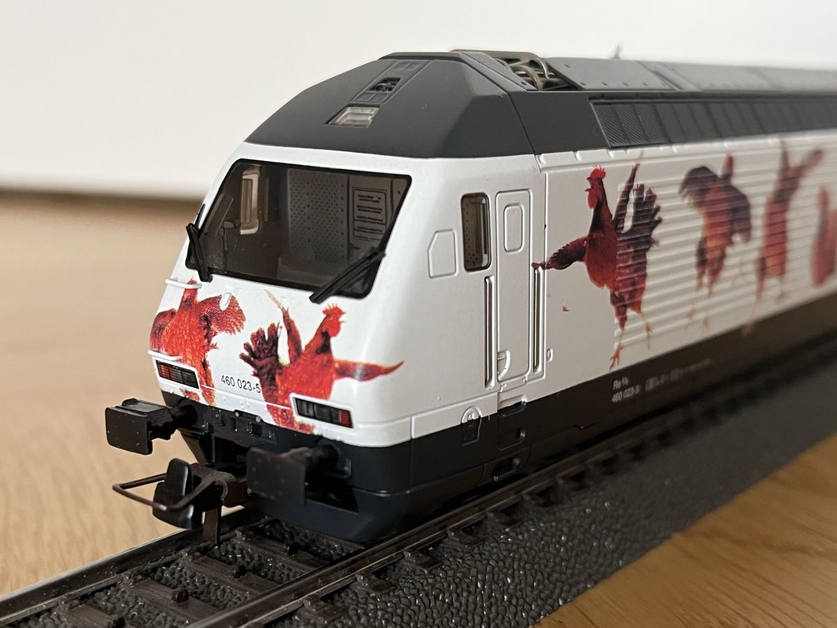 Hag Modellini di ferrovie: SBB Re 460 ZH Relax Hag Ac Digital – Usato da Basel venduto da Re620_11627 3