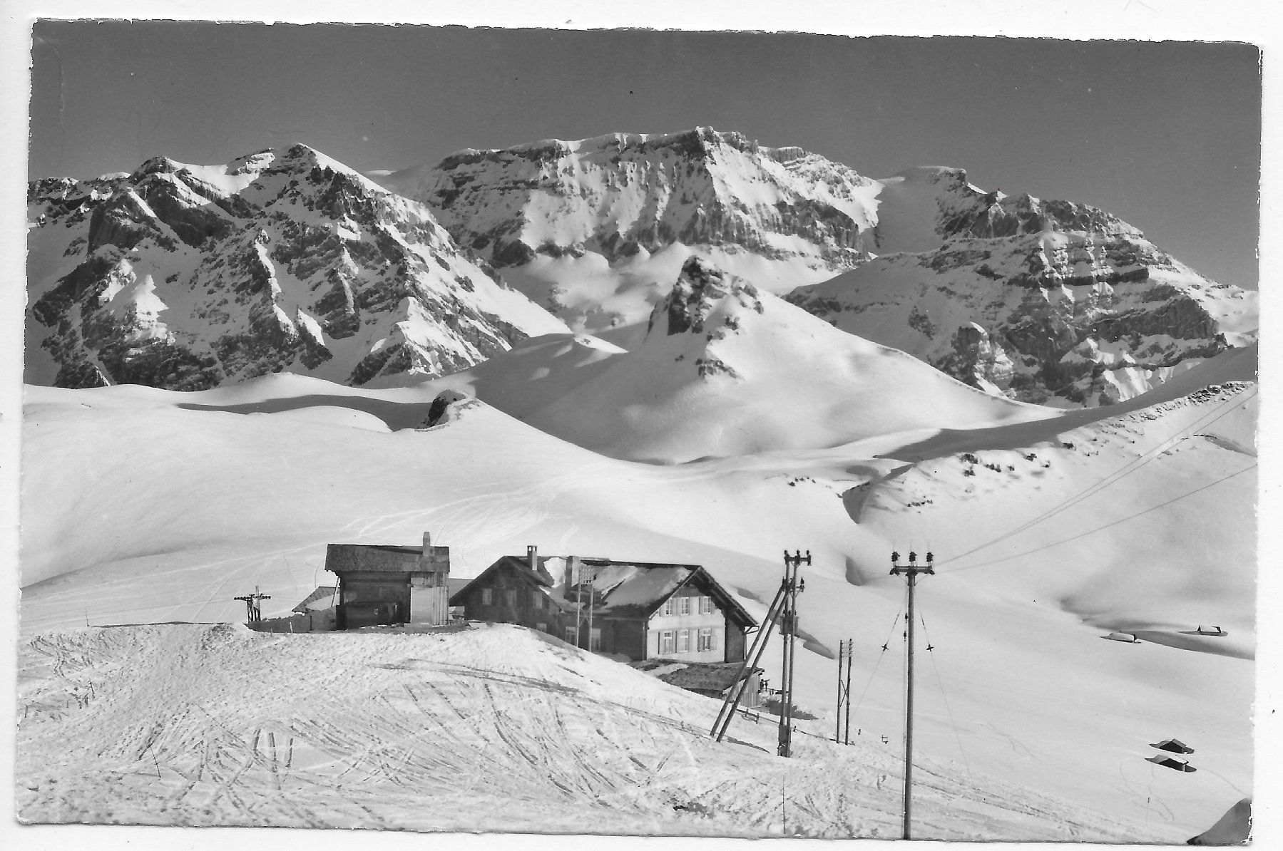 Ansichtskarten: Hahnenmoospass im Winter – Gebraucht aus Hefenhofen von Richsalz