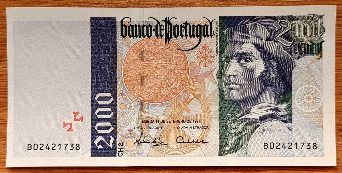 Banknoten: 2000 Escudos Portugal 1997!!! UNC!!! – Neu (gemäss Beschreibung) aus Oberentfelden von NunoLouro