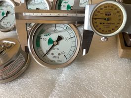 WIKA HEA Manometer Druckmessgerät 0-400 bar, Anschluss G1/4“