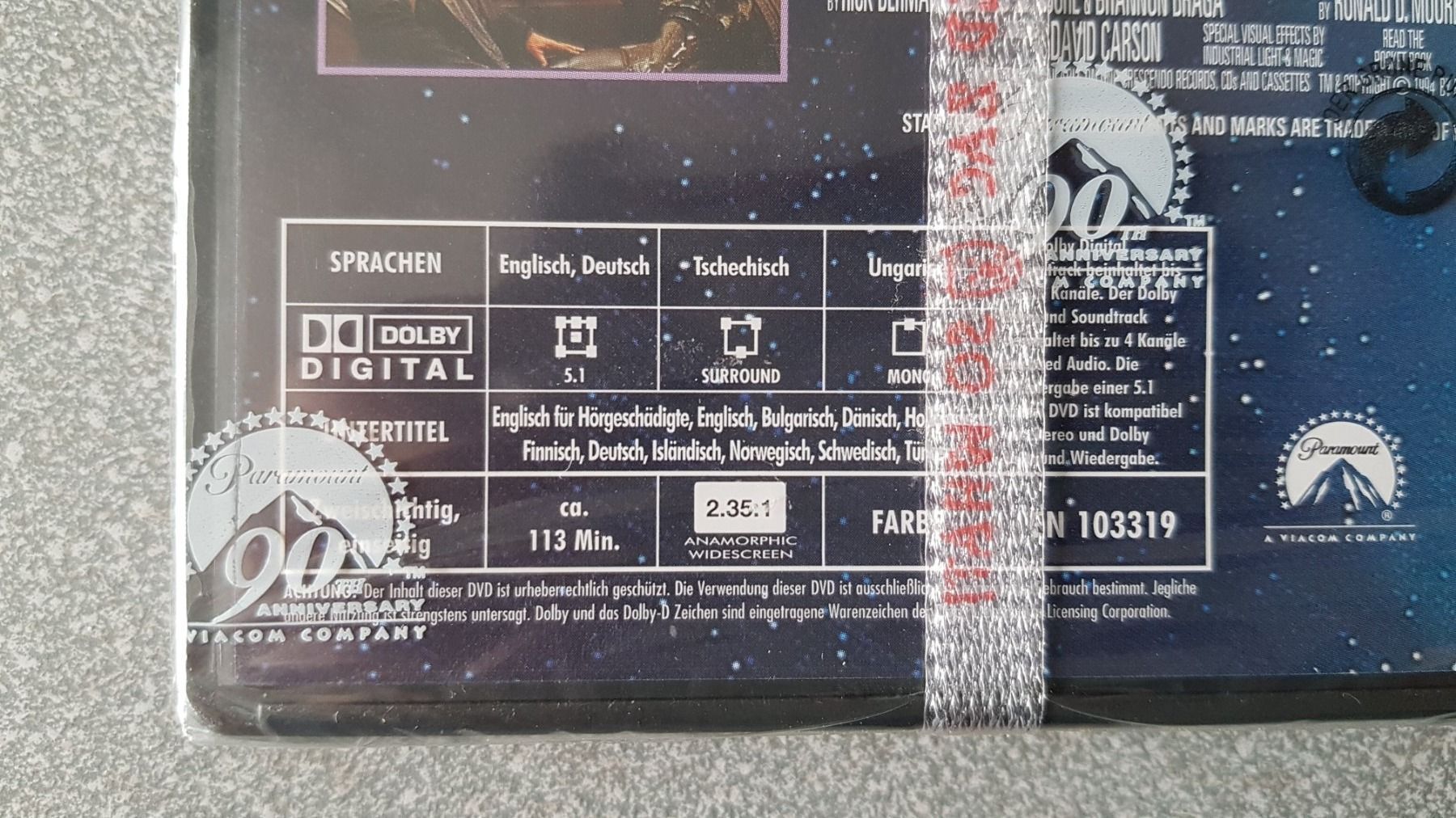 Tutti i DVDs: DVD Star Trek Generationen – Nuovo e nell'imballaggio originale da Oetwil am See venduto da fineli2 1