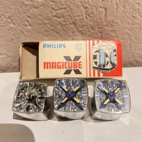 Vintage Philips Magicube X Blitzwürfel - Fotografie Rarität!