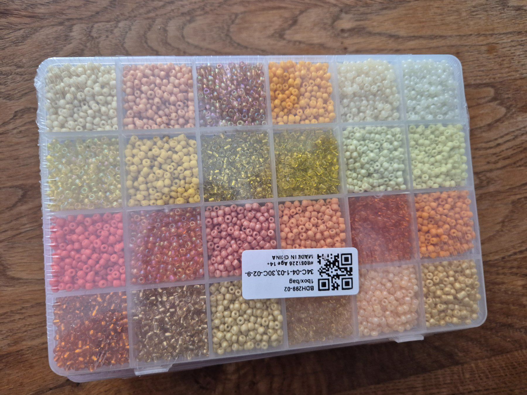Perlen (unechte): Rocailles Perlen, 24 versch. Farben – Neu und originalverpackt aus Läufelfingen von Netti04 2