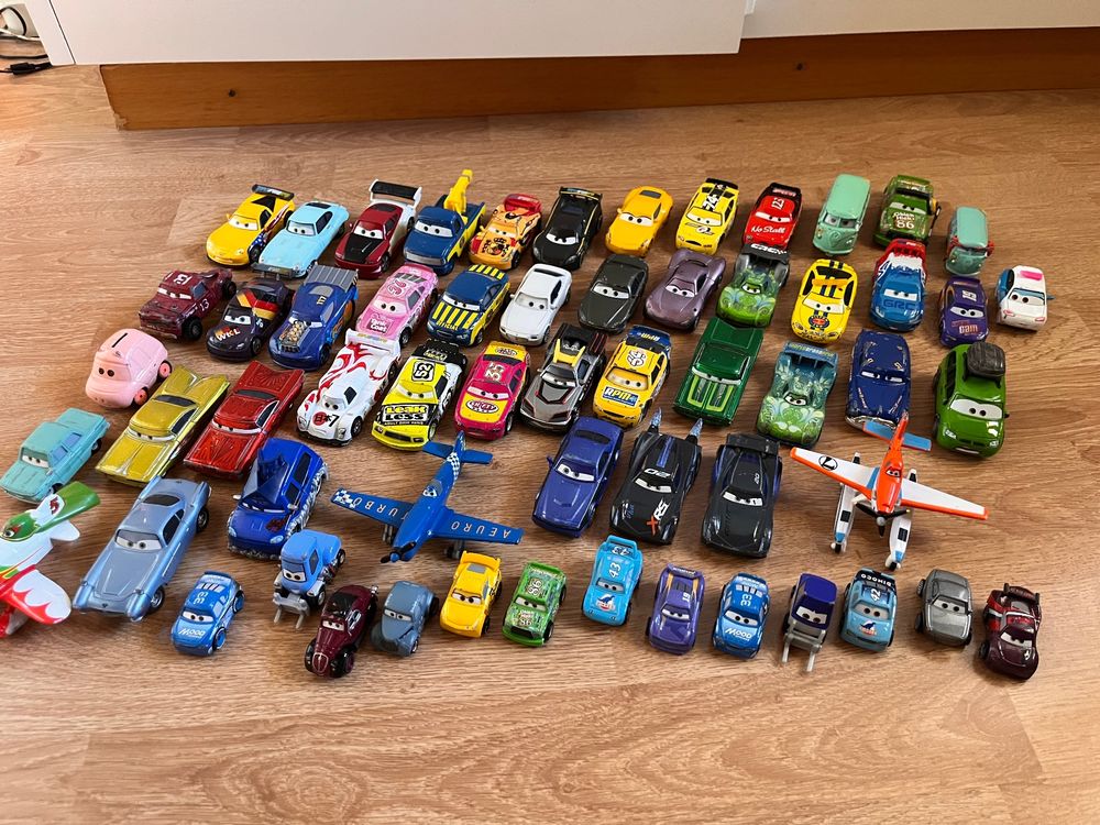 A saisir! Lot 60 voitures ‘Cars’ Disney Pixar | Kaufen auf Ricardo