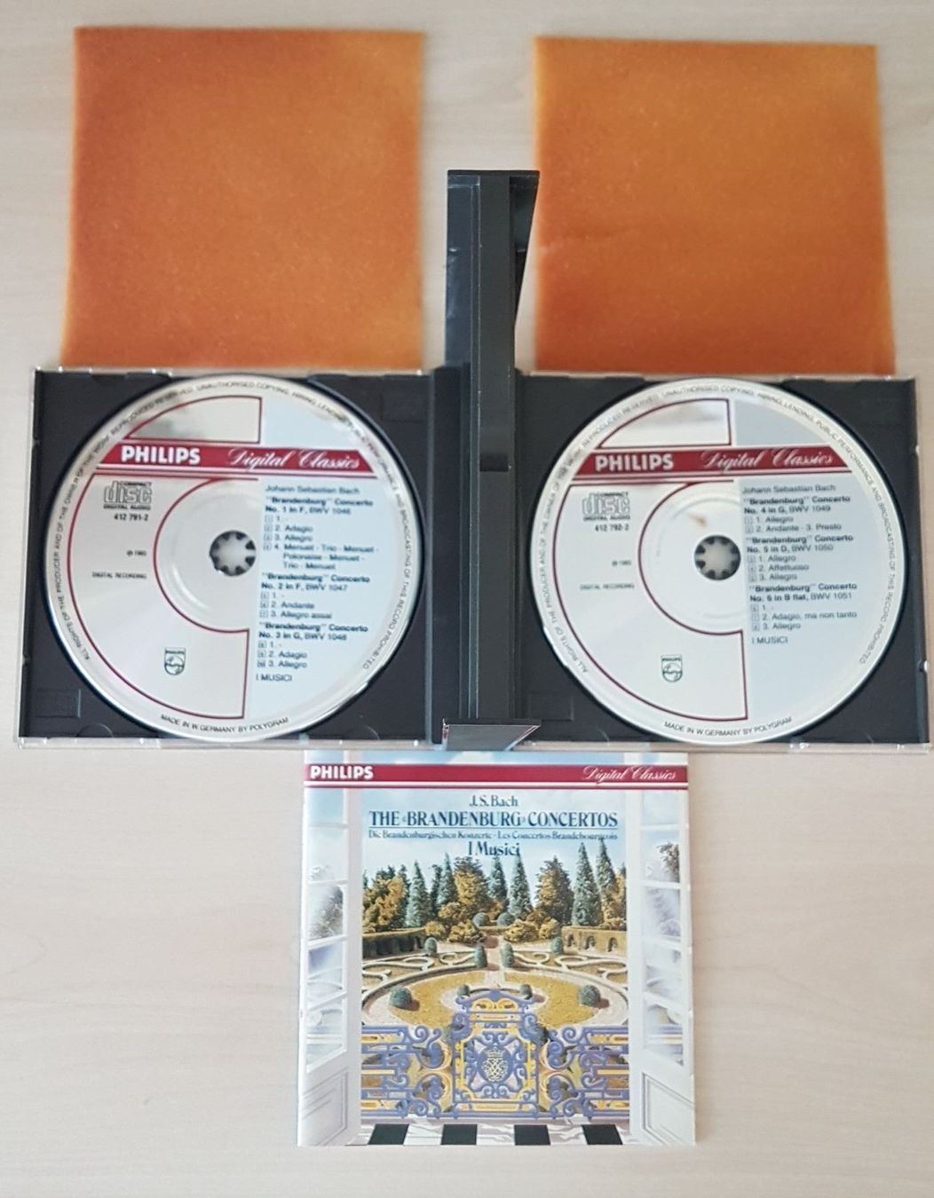 CD: Klassik CD's Eremitage und Bach – Usato da Zürich venduto da Agios 3