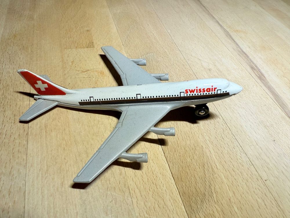 Matchbox Swissair Boeing 747, 1973, Vintage Flugzeug (Gebraucht) in ...