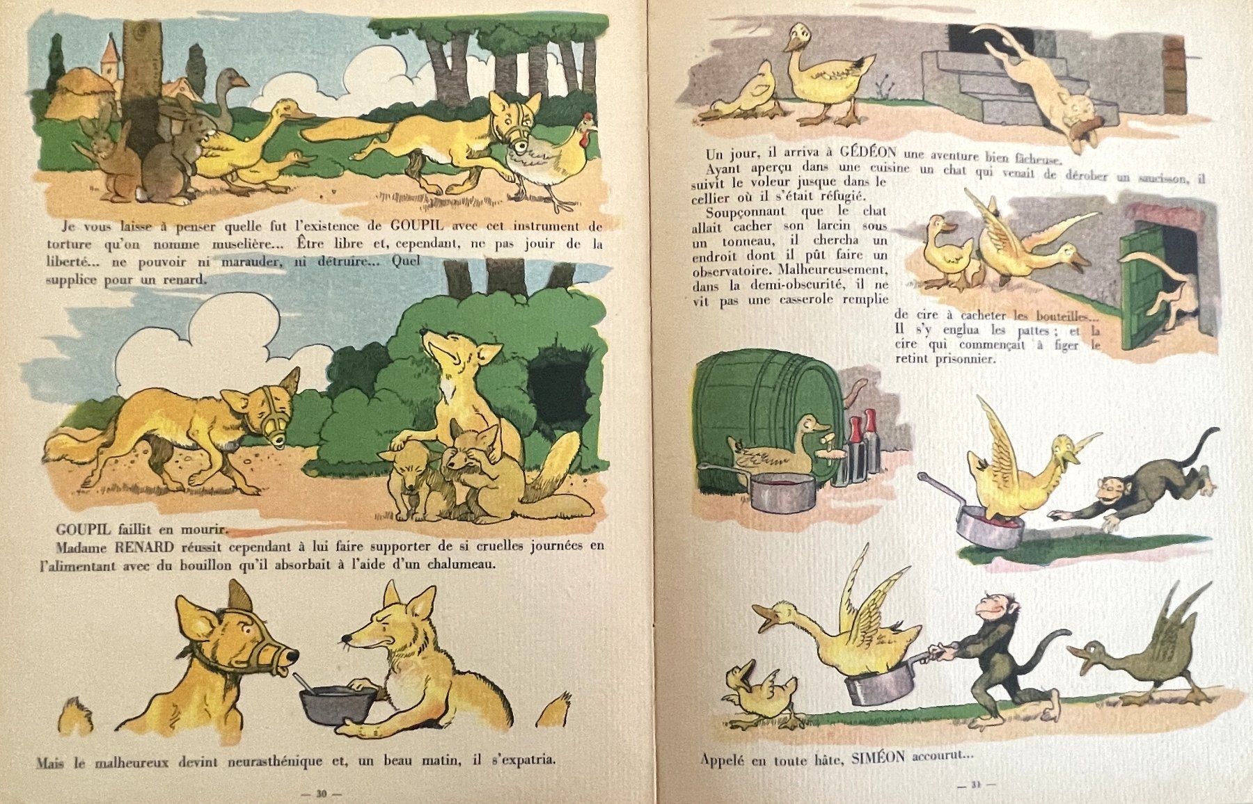 Bücher: Gédéon grand Manitou 1949 - Benjamin Rabier – Gebraucht aus Savagnier von Ne2065 6