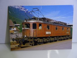Postkarte BLS Ae 6/8 202 Breda/SAAS 1926 Interlaken 12.10,83