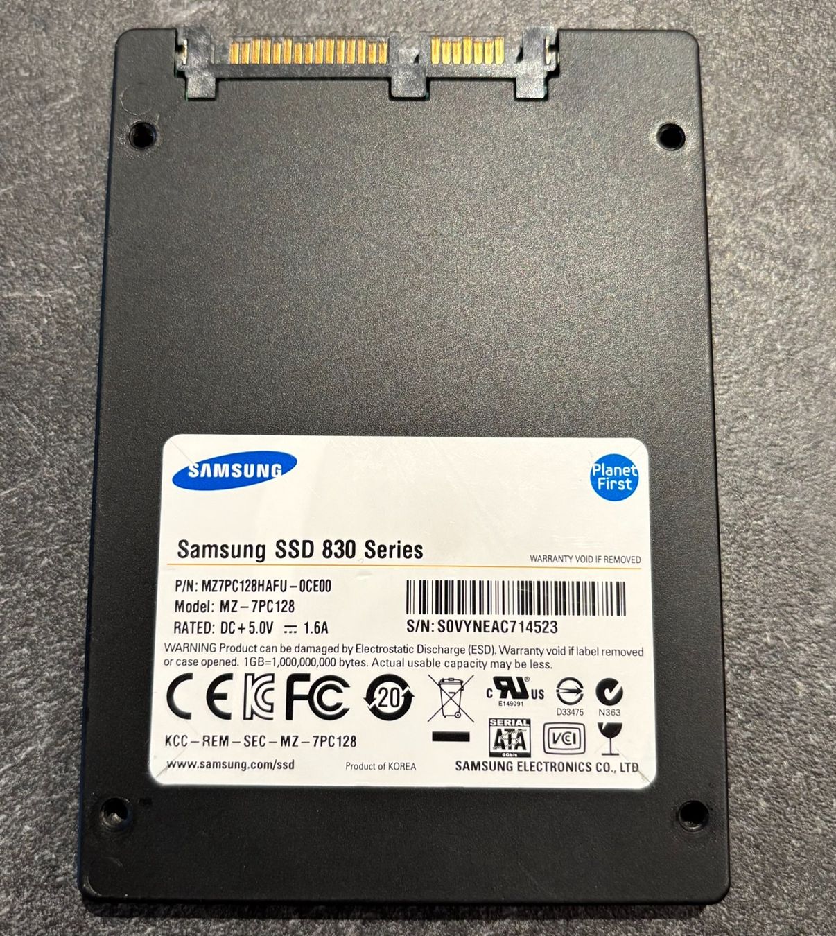 Samsung Dischi rigidi: Samsung SSD 830 mit 128 GB – Usato da Nürensdorf venduto da daneras 1