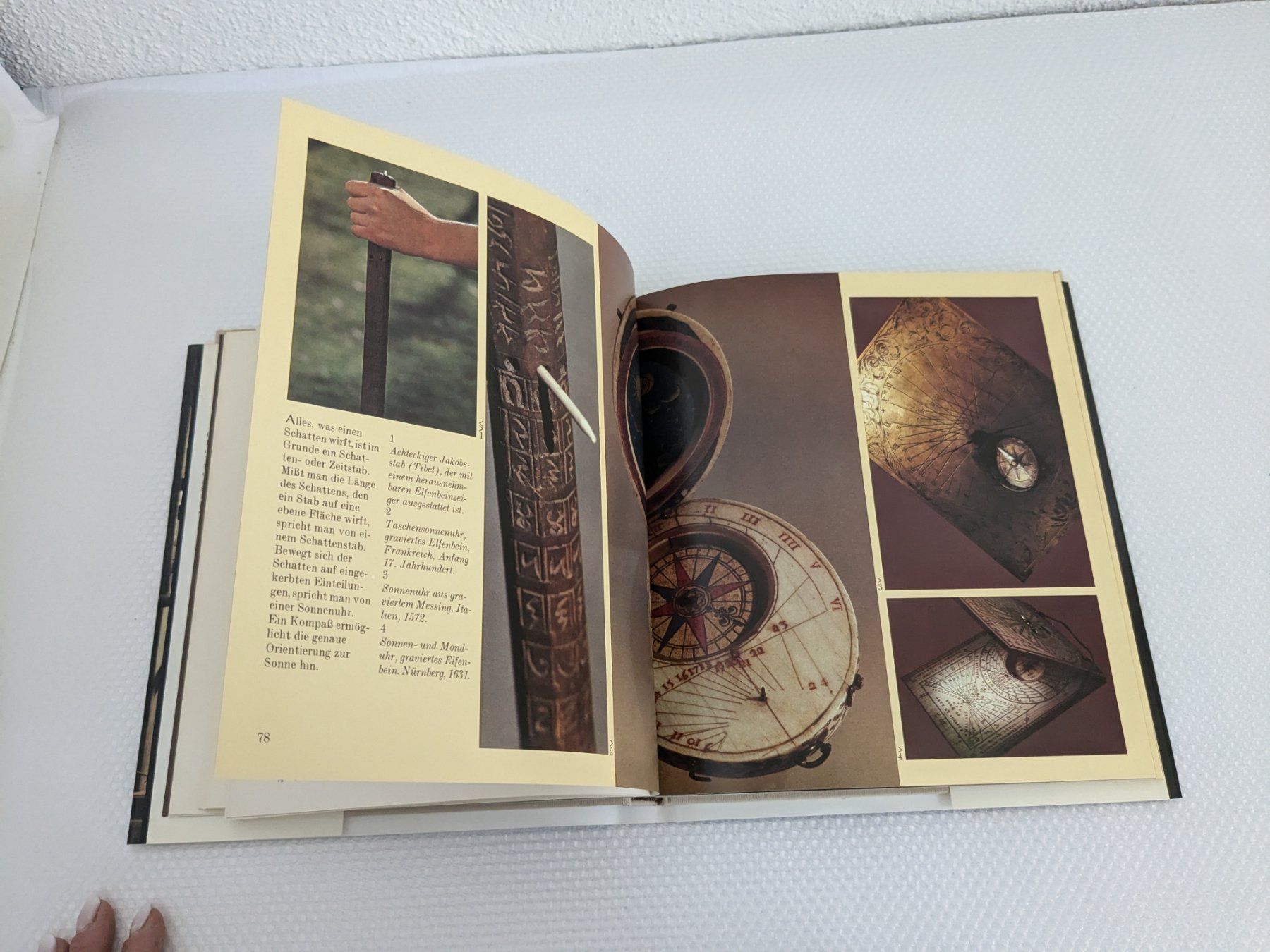 Libri: Die Geschichte der Zeitmessung Buch, Schweizer Verlag, 1979 – Usato da Weinfelden venduto da blaukreuz_brocki_TG 6