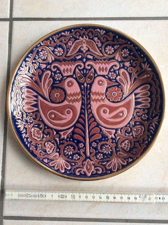 Unterteilte Keramikteller 20,5cm - 3 Fächer Mit Blumenmuster Für Portionskontrolle