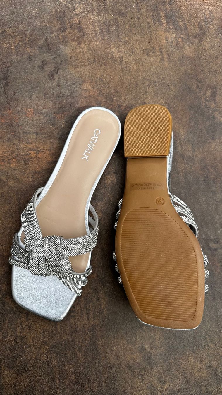 Dosenbach Scarpe da donna: Sommerschuhe mit Strass – Nuovo e nell'imballaggio originale da Killwangen venduto da Cebelli 1
