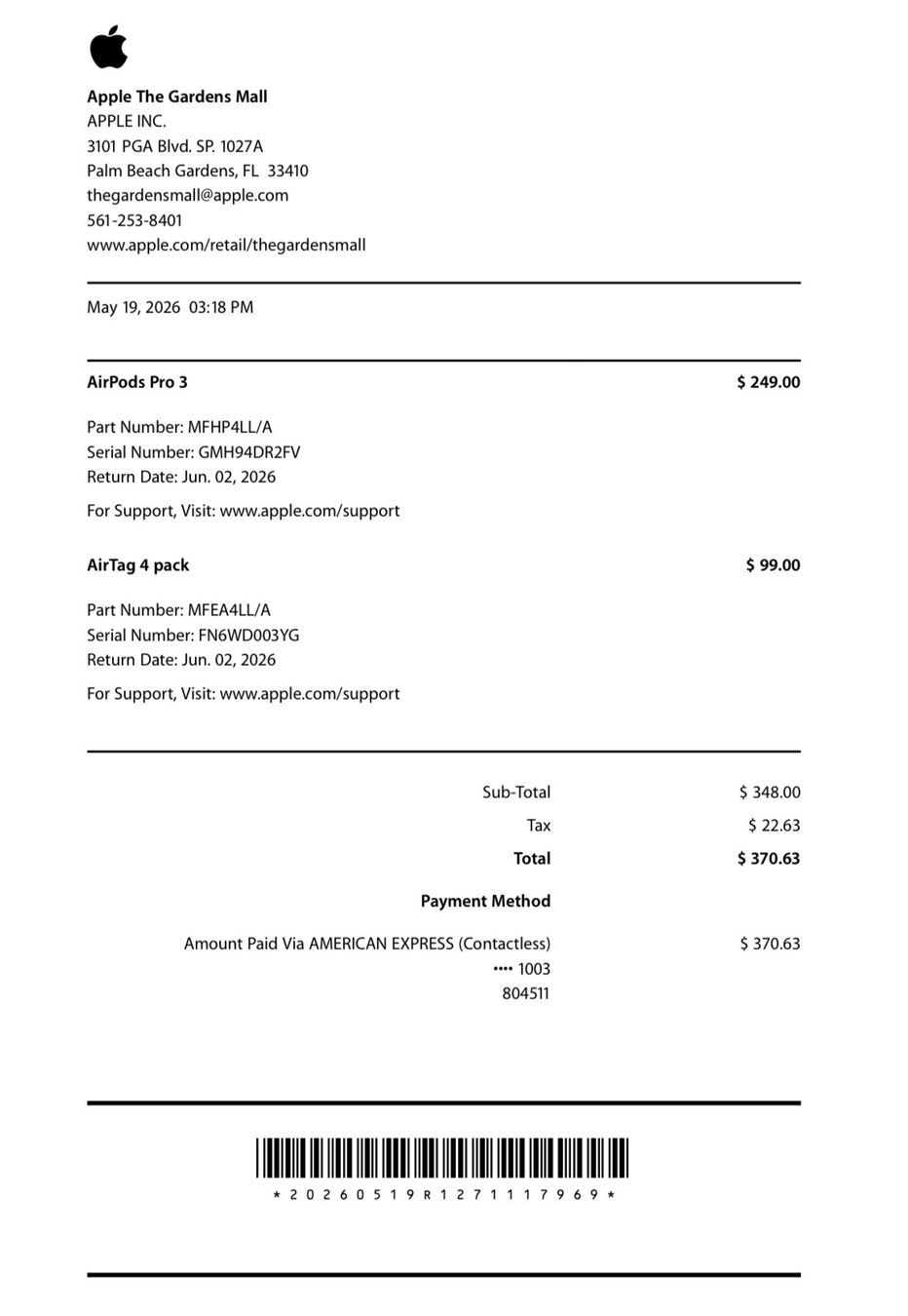 Apple Cuffie: Apple AirPods Pro 3. Neu und versiegelt – Nuovo e nell'imballaggio originale da Schaffhausen venduto da R_Muzh 3