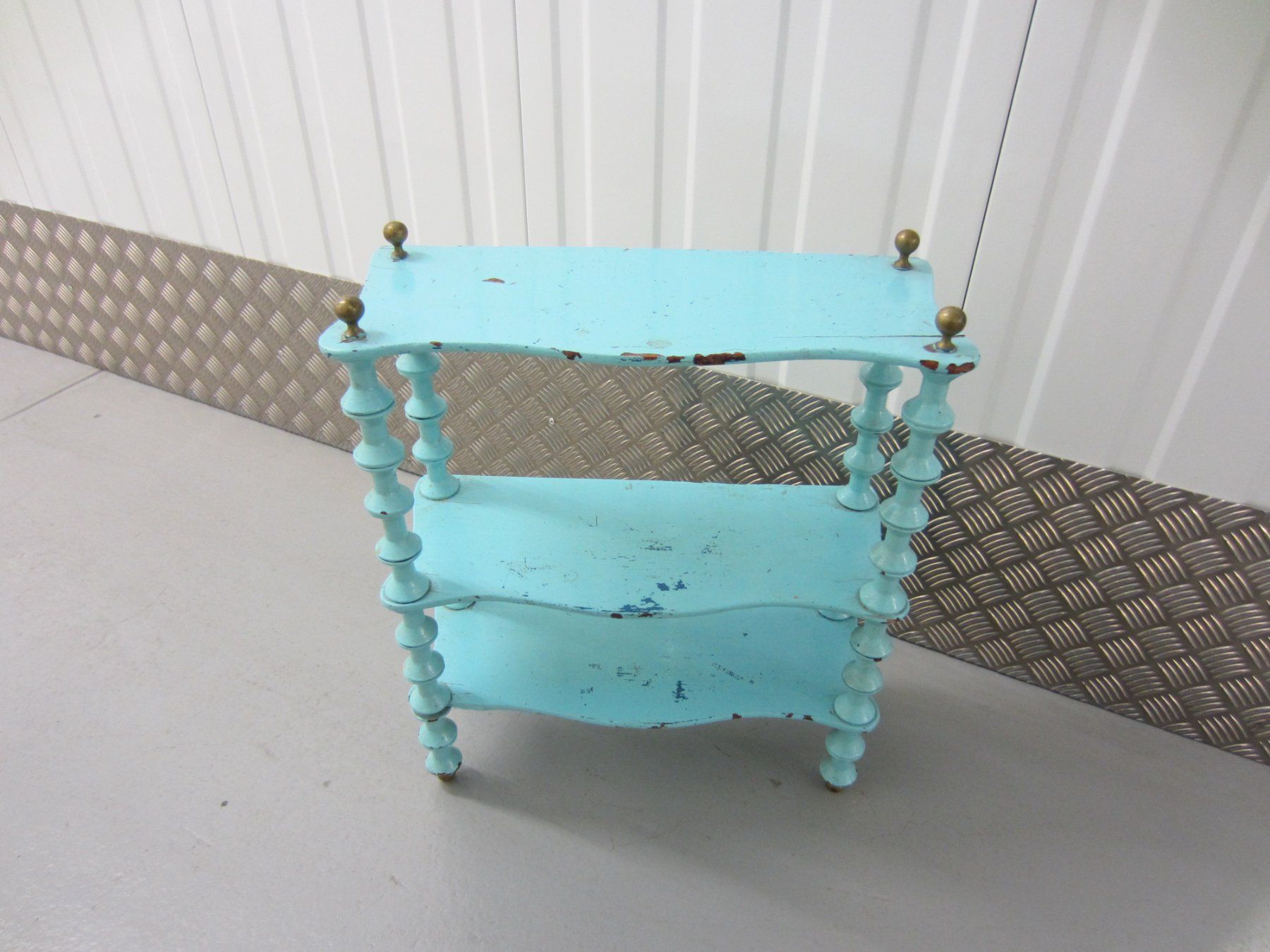 Scaffali: Hartholz Etagère Shabby chic – Usato da Bern venduto da Nanuni 2