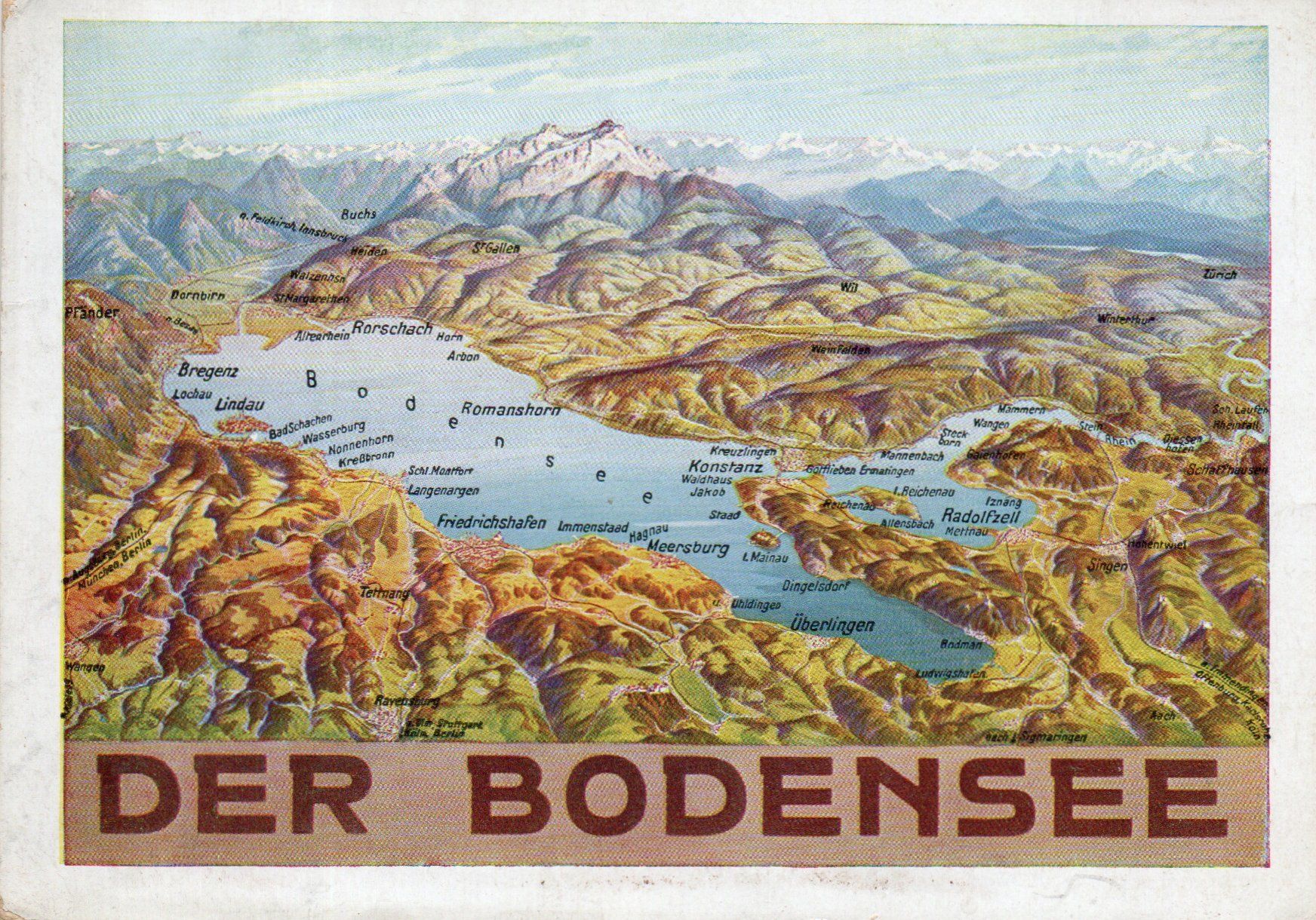 Ansichtskarten: Der Bodensee – Neu (gemäss Beschreibung) aus Melano von pisonsdro