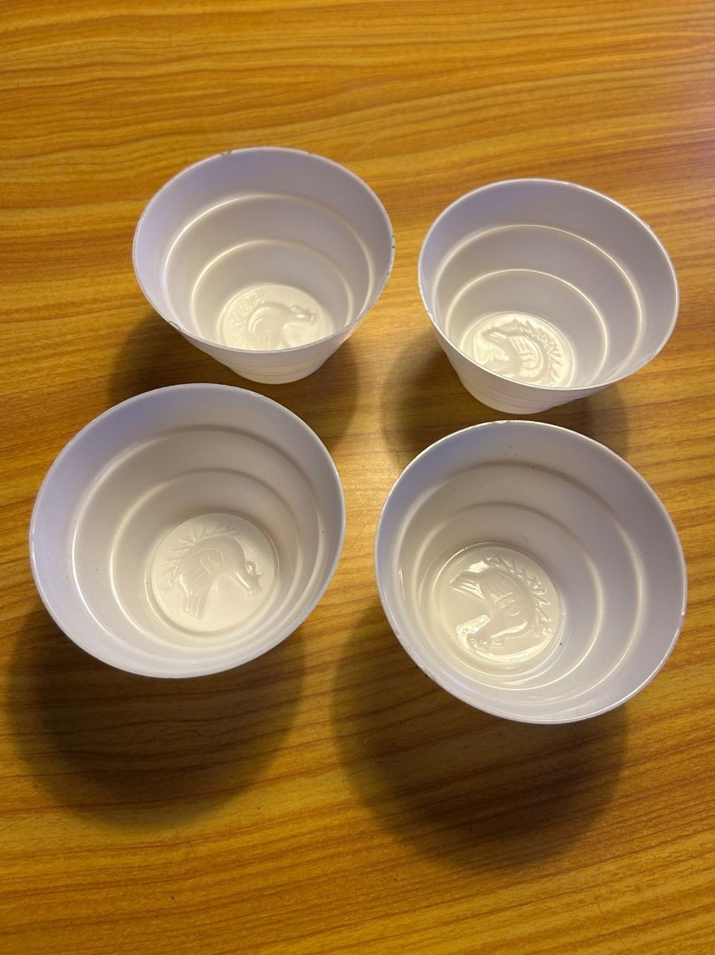 Behälter & Ähnliches: Puddingbecher Dr. Oetker Vintage 60er 70er Space Age – Gebraucht aus Steffisburg von smocky17