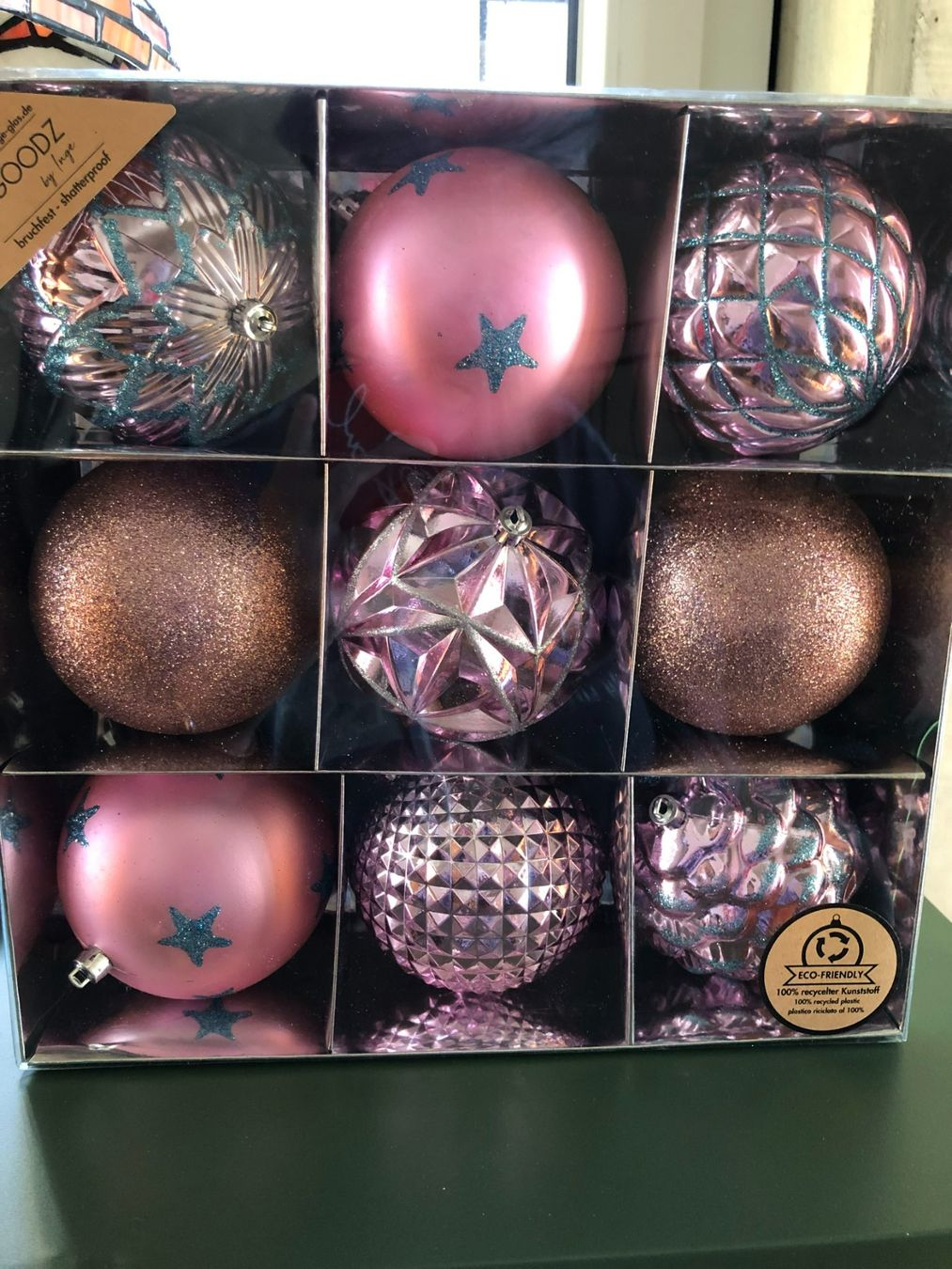 Tutte le decorazioni: NEU Weihnachtsbaumkugel Inge Weihnachtskugel, 10cm, 9 Stk – Nuovo e nell'imballaggio originale da Bellinzona venduto da JackieBlue 1