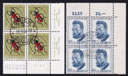J151+152, 4er-Blocks mit ZT-Stempel