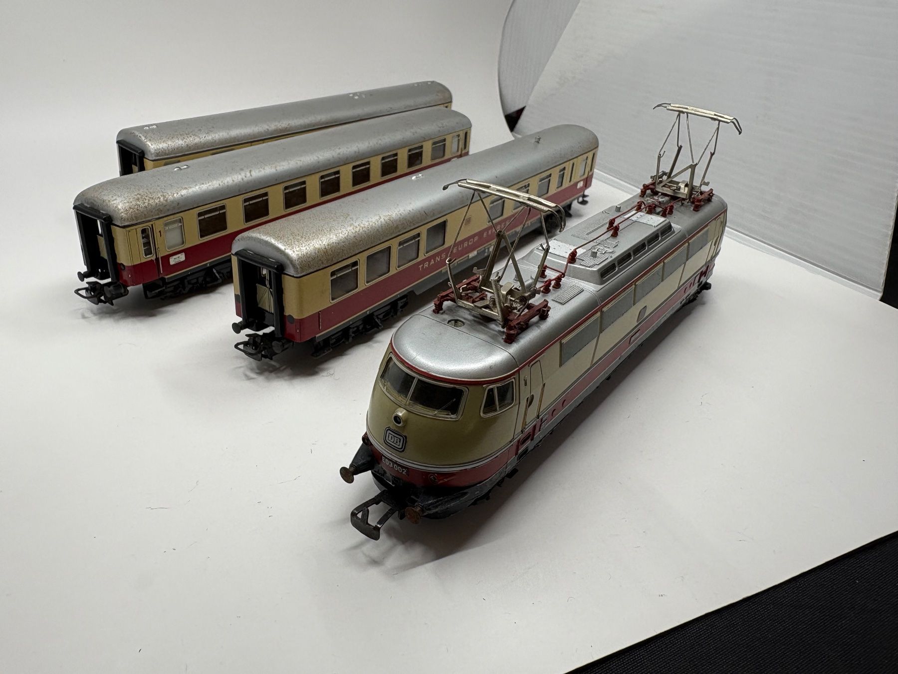 Märklin Modellini di ferrovie: Märklin DB-TEE Zugset ca. 1970 H0 – Usato da Forch venduto da Hanimann-Robinson 2