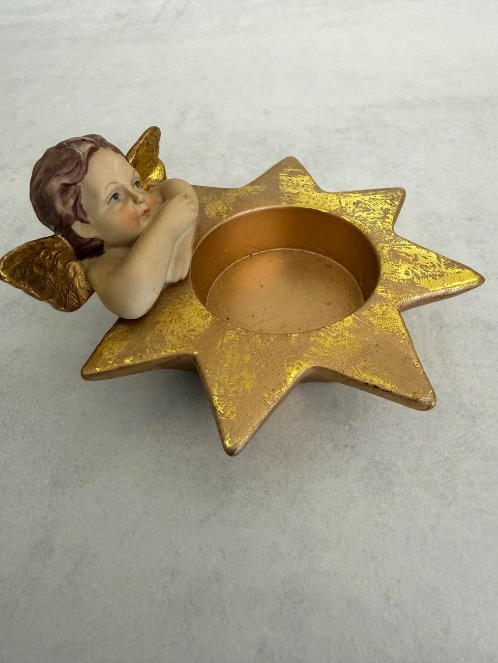 Figuren: Dekorativer Engel mit Teelicht – Gebraucht aus Geroldswil von Jeremy11 1